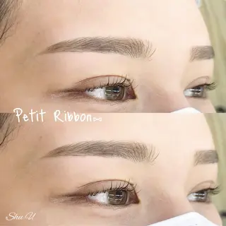アイブロウ プティリボン 玉城のマツエク・マツパデザイン