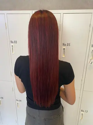 ロング 吉田 恋々音のヘアスタイル