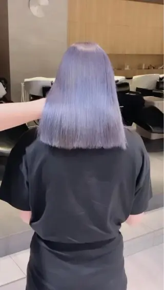 セミロング カラー パーマ ヘアアレンジ メンズ キッズ ネイル マツエク・マツパ LINDOTOKYO梅田所属・酸性ストレート 髪質改善大槻勇樹のヘアスタイル