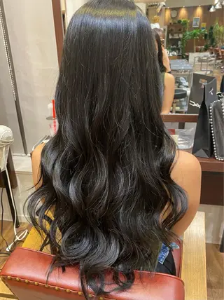 ロング mina .のヘアスタイル