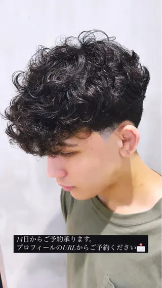 ショート メンズ iCON TOKYO 海外風ヘア特化サロンのヘアスタイル