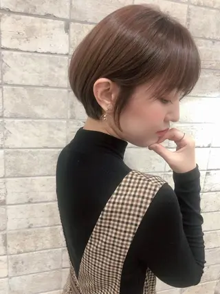 ショート 🎗️comoda 神戸三宮 髪質改善のヘアスタイル