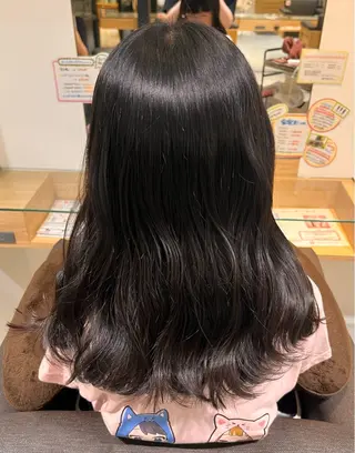 セミロング キッズ 田中 もも🍑のヘアスタイル