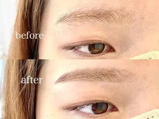 アイブロウ Lowen kahoのマツエク・マツパデザイン