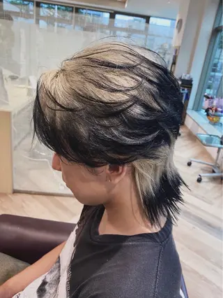 メンズ メンズ特化/フェザー /パーマ/伊勢元のヘアスタイル