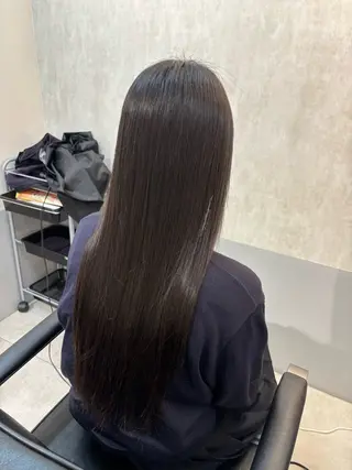 ロング ✨津田佐功/兵庫三宮 /カラー/縮毛矯正✨のヘアスタイル