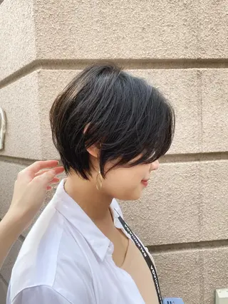 ショート 美髪❣️縮毛矯正/ 髪質改善✨/山本のヘアスタイル