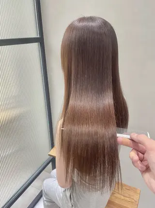 ロング カラー ヘアアレンジ filo byFeria渋谷所属・縮毛矯正/美髪 髪質改善/石田幸輔のヘアスタイル