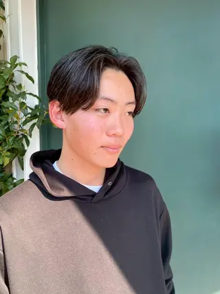 メンズ ☘️カワベ　ユキヒト /EDAME 店長のヘアスタイル