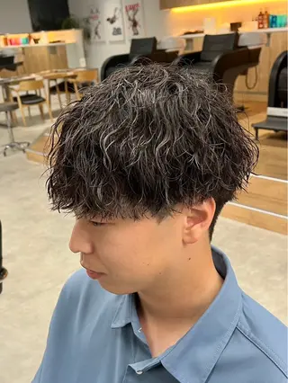 メンズ メンズパーマ/新潟/ 万代/高橋悠叶のヘアスタイル