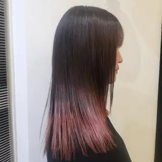 ミディアム カラー サクライ サナのヘアスタイル