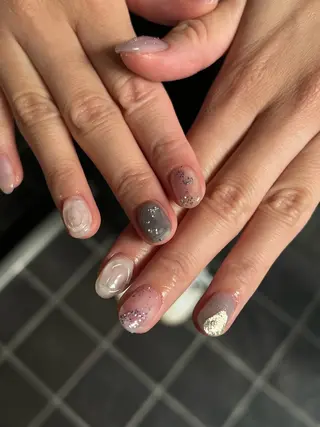 ネイル ゆびノさき茨木店 ニュアンス/アートのネイルデザイン