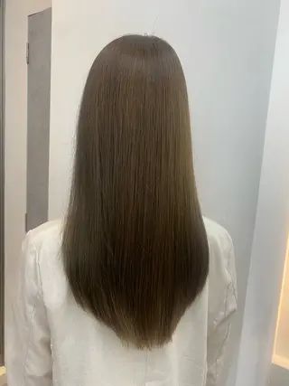 ロング カラー nok所属・レイヤー/ベージュ/ どますず🌺のヘアスタイル