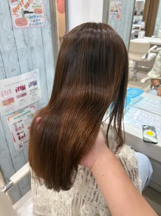 セミロング カラー 🌻髪質改善カラー 🌻Yunaのヘアスタイル