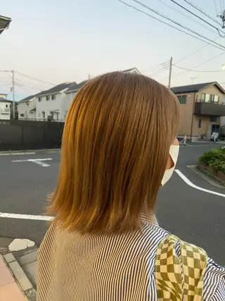 ショート カラー 🪼高評価🪼 💎柴崎の藤咲💎のヘアスタイル