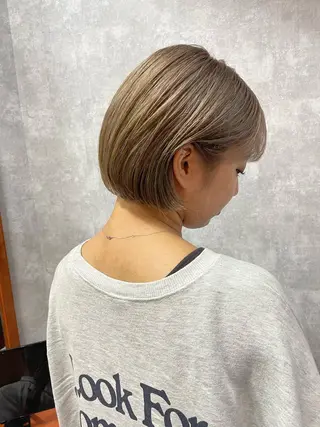 ショート C’LD hair  produce /シールドヘア所属・モテ髪/ボブ/ショー ト/アダチフウトのヘアスタイル