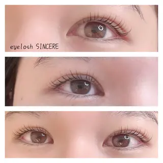 マツエク・マツパ eyelash SINCERE♡のマツエク・マツパデザイン