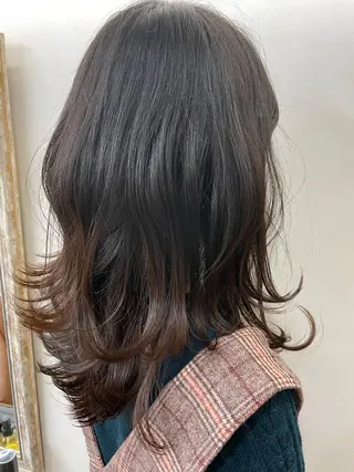 ミディアム カラー TOWA 野村　コウダイのヘアスタイル
