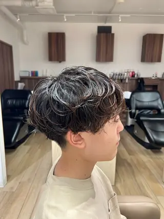 パーマ メンズ 渡辺 大輝 メンズパーマのヘアスタイル