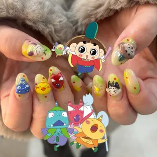 ネイル 栗田 ゆう子のネイルデザイン