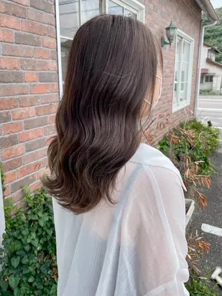 ロング カラー Mintleaf 💛MAYUKOのヘアスタイル
