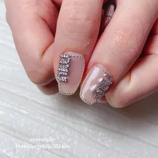ミディアム ネイル 👑enen style👑のネイルデザイン