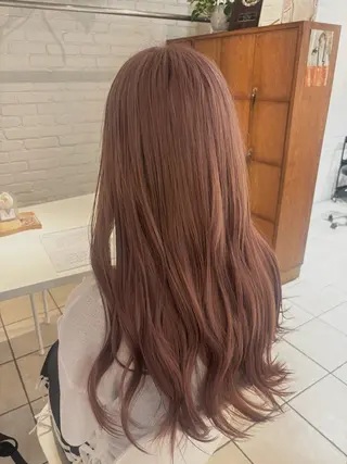 ロング ⭐️ダブルカラー⭐️ ｼｭﾝ⭐️のヘアスタイル