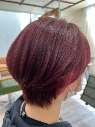 ショート カラー 新越谷noble店長 松本拓也▶◀*.のヘアスタイル