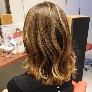 ミディアム 真光 龍治のヘアスタイル