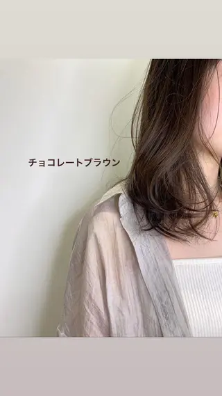 セミロング カラー SALOWIN神戸三宮店所属・【美髪を叶える】中谷 彰宏（アキ)のヘアスタイル