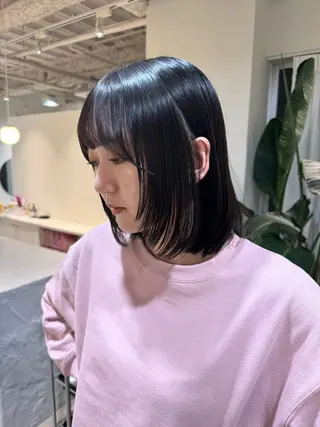 カラー ayaka♡ 柔らかカラーのヘアスタイル