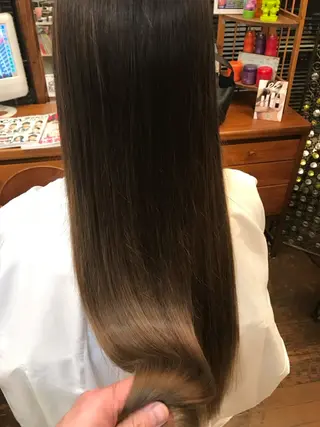 ロング カラー ブルーヘブン TAKESHIのヘアスタイル