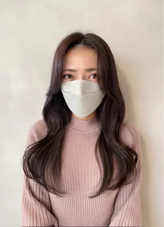 ロング ❤︎︎韓国ヘア❤︎︎ 𝑺𝒉𝒊𝒉𝒐のヘアスタイル
