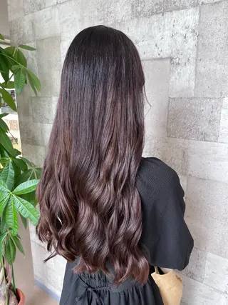 ロング カラー 北島 遥香🫧インナ ー /ベージュカラーのヘアスタイル