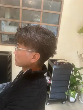 ショート メンズ 鹿児島 TSUBASAのヘアスタイル