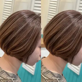 ショート カラー Snaly カラー特化ページのヘアスタイル