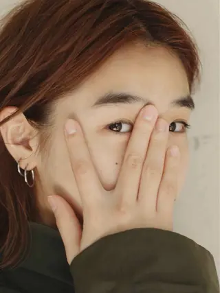 ショート 海/ミディアムレ イヤー/メンズカットのヘアスタイル