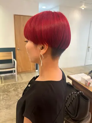 ショート カラー junks所属・ジュリ@junks __juriのヘアスタイル