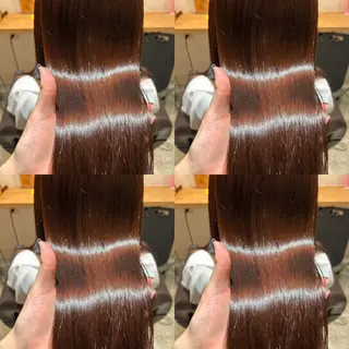 ロング カラー ヘアアレンジ 💎韓国レイヤー ×エクステゆうま💎のヘアスタイル