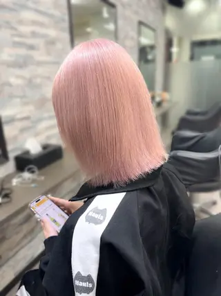 ミディアム カラー ハイトーンエクステ 🎩カズキ🎩のヘアスタイル