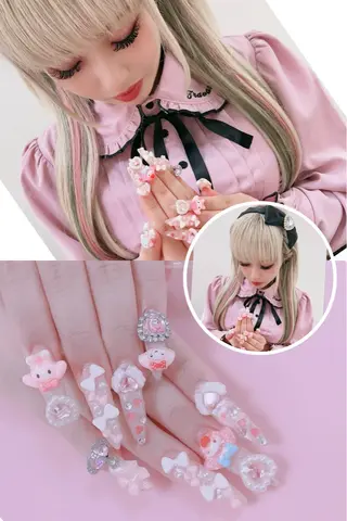 ネイル はぴねす所属・横浜 美夢のネイルデザイン