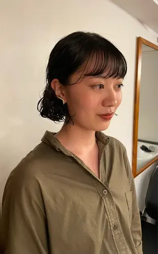 ミディアム パーマ 原宿/ケパーマ 🧺ユウマのヘアスタイル