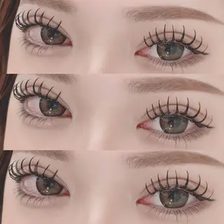 マツエク・マツパ Merci𖤐´ 長谷川のマツエク・マツパデザイン