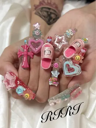 ネイル riri オーナーのネイルデザイン