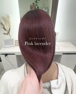 カラー 加藤芽実カラーリスト ／ミルクティーカラーのヘアスタイル