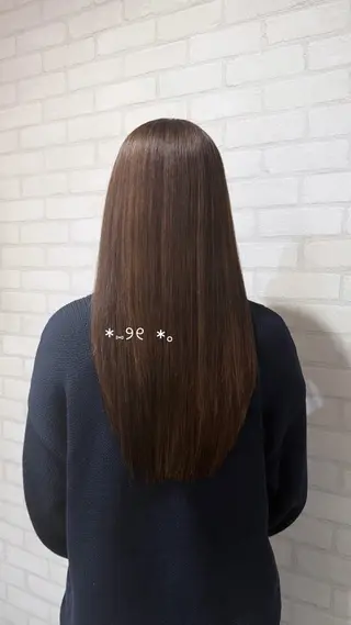 ロング カラー 🎀RUI/髪質改善 /美髪矯正/艶カラーのヘアスタイル