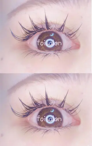 マツエク・マツパ foisalon 新宿西口店のマツエク・マツパデザイン