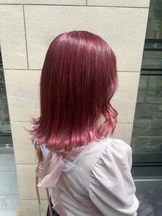 ミディアム カラー 韓国🩶Y2Kネイル 💫くれはのネイルデザイン