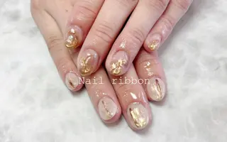 ネイル ネイルリボン 石田のネイルデザイン