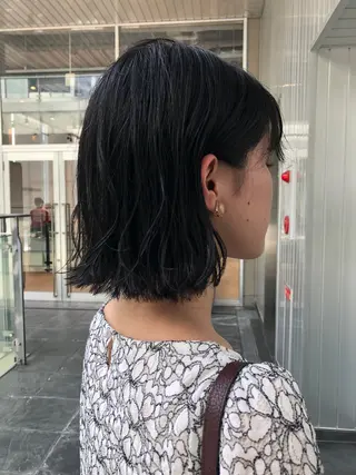 ショート カラー メンズも◎ 北澤みさきのヘアスタイル